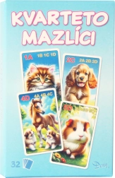 Cuartetos Mascotitas – juego de cartas familiar