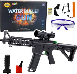 Rifle de disparo de bolitas de agua negro 86 cm