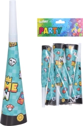 Trompetillas de fiesta 20 cm (6 uds.)