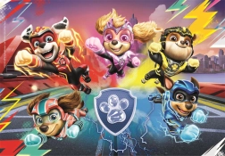 Puzzle de 104 piezas PAW PATROL: THE MIGHTY MOVIE de Clementoni