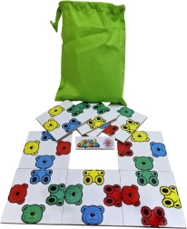 Ositos de colores - juego de lógica de madera