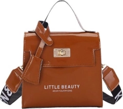 Bolso bandolera marrón