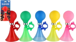 Claxon para bicicleta con balón de goma, 14 cm – varios colores