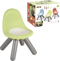 Silla infantil verde de plástico reciclado