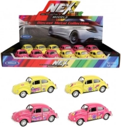 Modelo metálico WELLY VOLKSWAGEN beetle 1:32 con retrofricción