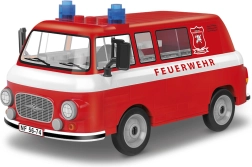 Set de construcción Youngtimer Barkas B1000 Feuerwehr – microbús de bomberos (151 piezas)