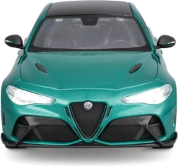 Modelo de coche Bburago Alfa Romeo Giulia GTA 1:18 en verde metalizado