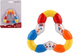 Sonajero y mordedor triángulo flexible