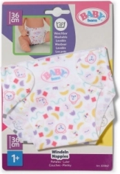 BABY born pañales de tela para muñecas de 36 cm - 2 uds.
