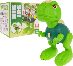 Dinosaurio montable y tienda 2 en 1 para niños a partir de 3 años