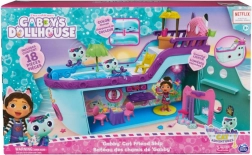 GABBY’S DOLLHOUSE Barco de amistad felino – set de juego con Sirenita y Gabby