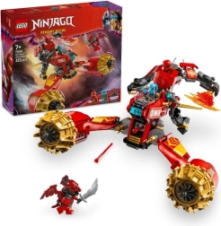 LEGO® NINJAGO® 71830 El jinete de la tormenta y el robot de Kai