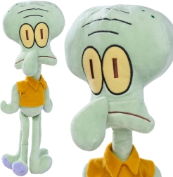Peluche SQUIDWARD del mundo de SPONGEBOB, 35 cm