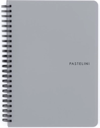 Cuaderno de anillas A5 Pastelini gris
