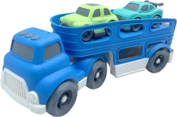 Camión portacoches para transportar autos con dos coches