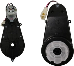 Motor eléctrico con caja de cambios para vehículos de 12V