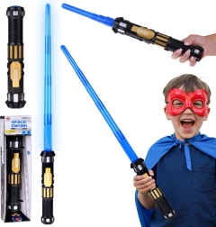 Sable de luz extensible con hoja y efectos de sonido