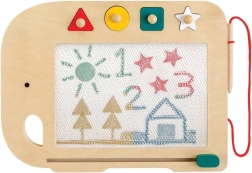 Petit Collage pizarra de dibujo magnética de madera