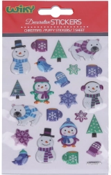 Pegatinas 3D Navidad 19 × 10,5 cm – Navidad