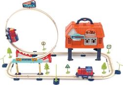 Circuito de tren en maletín (69 piezas)
