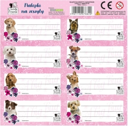 Derform hoja de pegatinas para cuadernos perritos 8 uds - 1 unidad