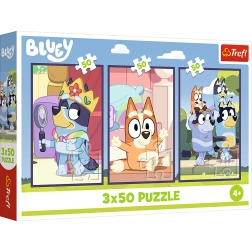 Rompecabezas 3x50 Familia Bluey