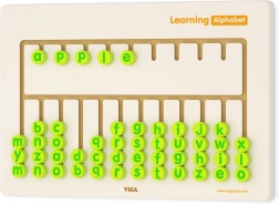 Tablero sensorial para aprender el alfabeto VIGA