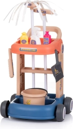 Carrito de limpieza infantil CHIPOLINO con accesorios