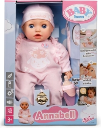 Muñeca BABY born Annabell 43 cm con funciones electrónicas