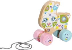 Conejo de Arrastre de Madera Cubika