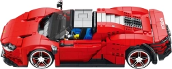 Set de construcción de coche deportivo rojo, 1069 piezas