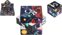 Cubo rompecabezas espacio 3x3 de plástico 6 cm