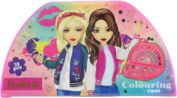 Set creativo de dibujo en maletín con motivo para niñas