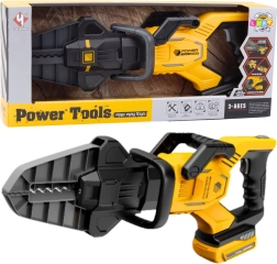 Tijeras eléctricas de juguete para niños amarillas