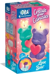 Mini fábrica de velas Ositos – kit creativo para niños