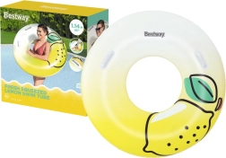 Bestway aro flotador hinchable con asas limón 114 cm