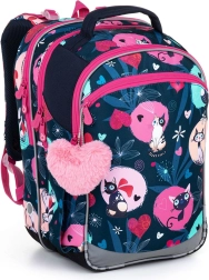 Mochila escolar Topgal Coco con gatitos