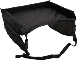 Mesa de viaje para silla infantil de coche, impermeable – negro