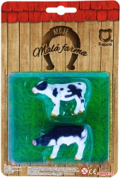 Animales en la granja 2 en 1 – vacas