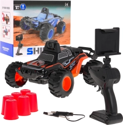 Coche RC todoterreno SHINE con cámara Wi‑Fi para niños 6+