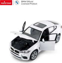 Modelo metálico BMW X6 M 1:24 blanco RASTAR
