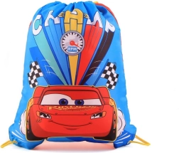 Bolsa para educación física con motivo CARS