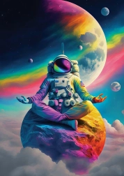 Puzzle Art Puzzle «Tranquilidad cósmica» 1000 piezas