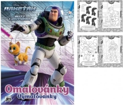 Libro para colorear Rakeťák A4