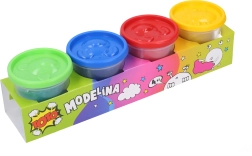 Plastilina 4×140 g – mezcla de colores