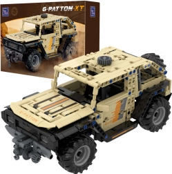 Kit de construcción PANTASY G-Patton XT vehículo todoterreno 1:18, 694 piezas