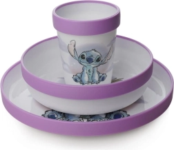 Juego de comedor infantil 3 en 1 Lilo & Stitch