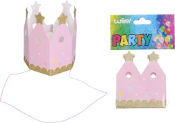 Corona de fiesta de papel