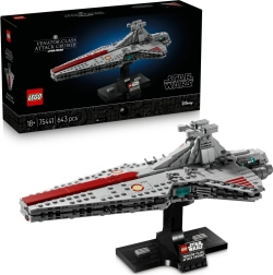 LEGO Star Wars Crucero de asalto clase Venator – modelo de colección con base