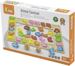 Juego de mesa de madera Carnaval de Animalitos